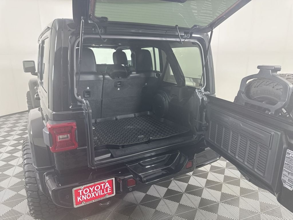 Used 2021 Black Jeep Unlimited Sahara High Altitude image 25
