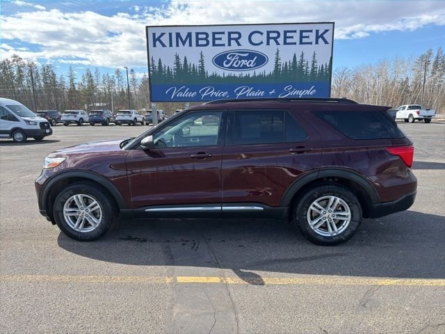 Used 2022 Ford Explorer XLT with VIN 1FMSK8DH5NGA69665 for sale in Pine River, Minnesota