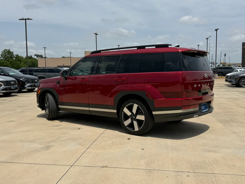 Used 2024 Ultimate Red Hyundai Limited image 3