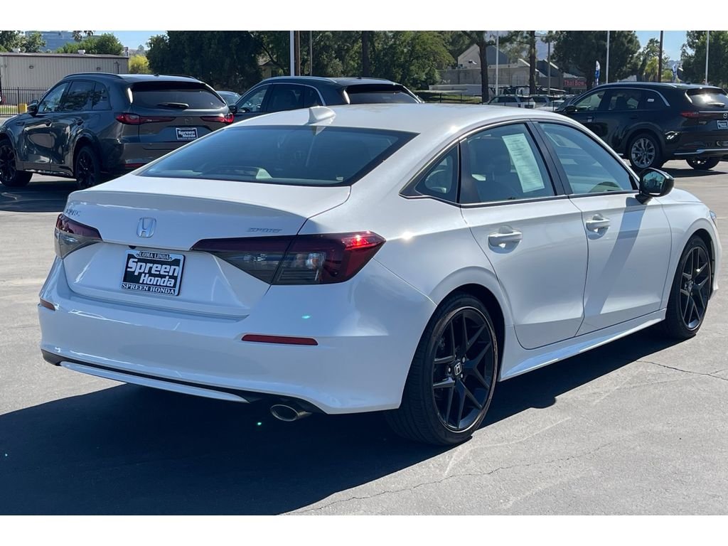 Certified Used 2025 Platinum White Pearl Honda Sport image 6
