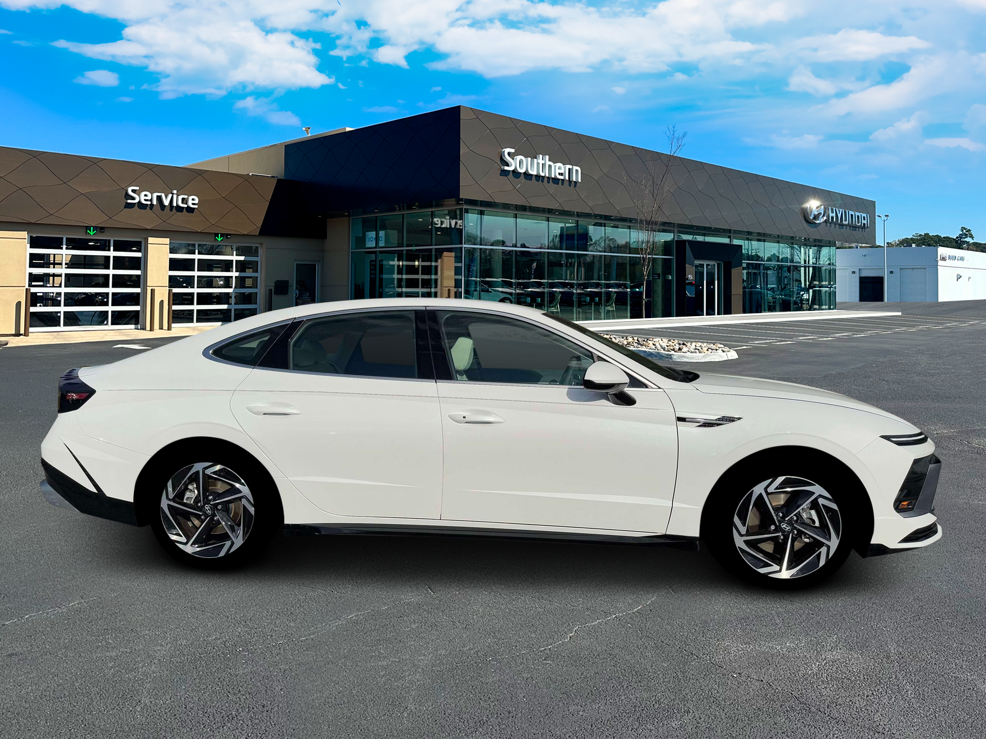 New 2026 White Hyundai SEL Sport image 9