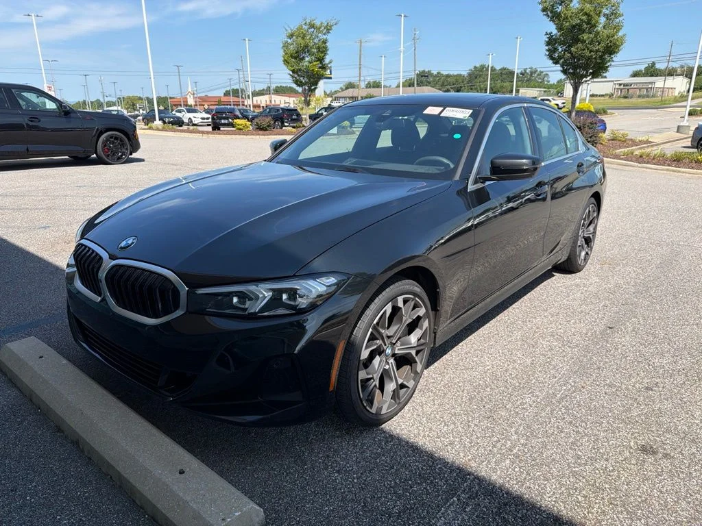 Used 2025 Black Sapphire Metallic BMW 330i image 1