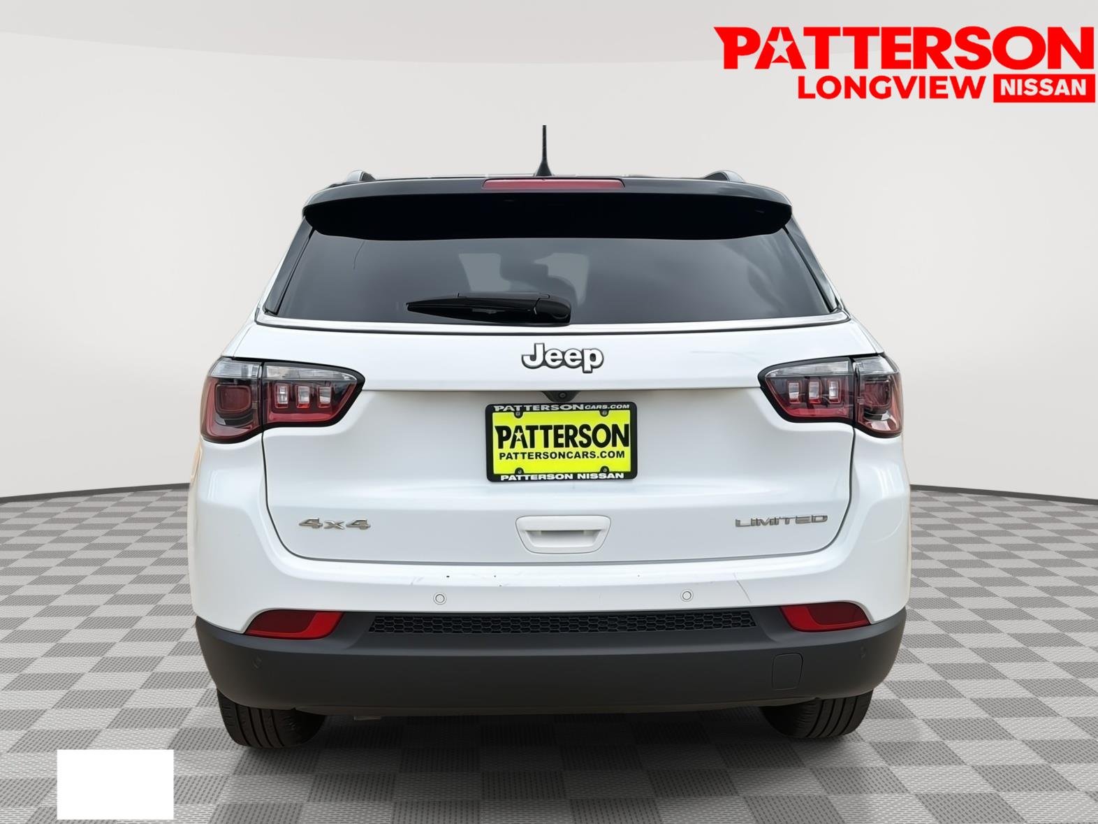Used 2025 Bright White Clearcoat Jeep Limited image 3