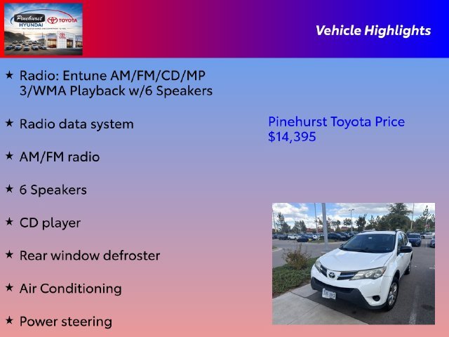 Used 2015 White Toyota LE image 15