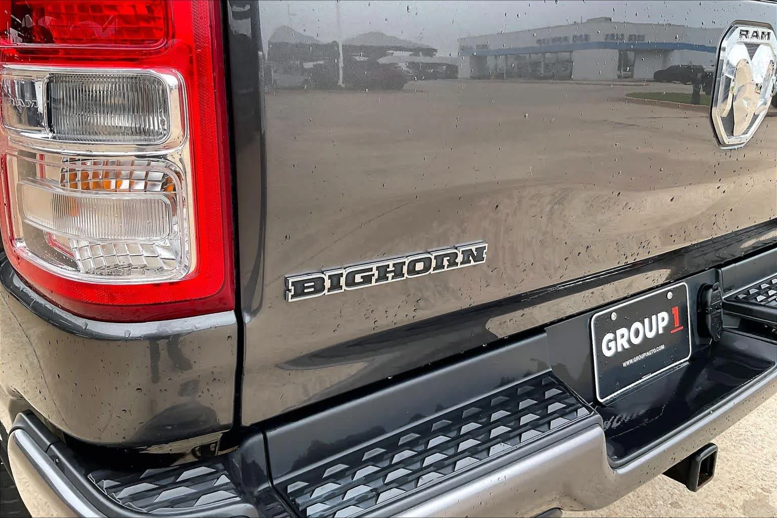 Used 2022 Granite Crystal Metallic Clearcoat Ram Big Horn image 9