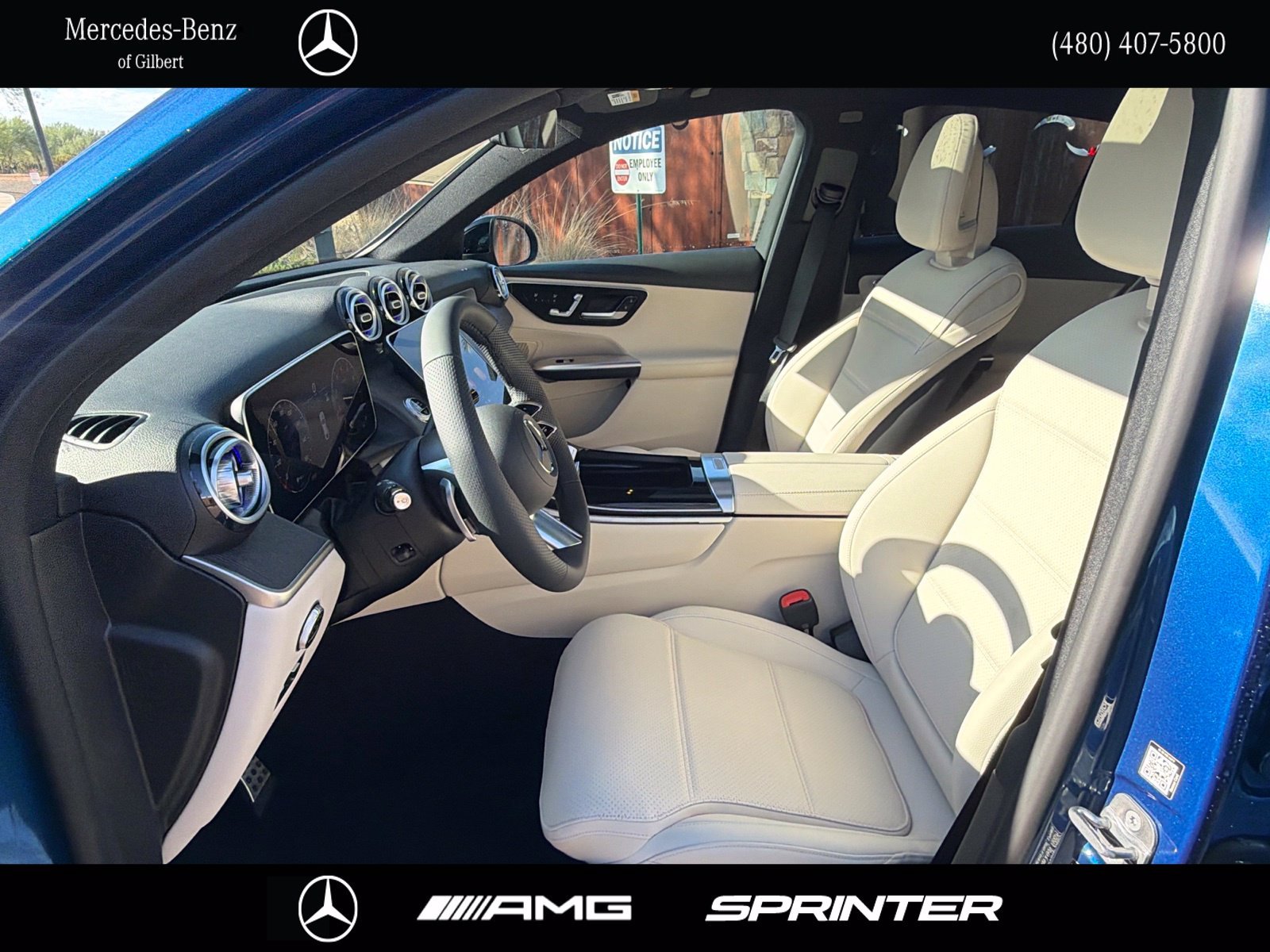New 2027 Starling Blue Metallic Mercedes-Benz GLC 300 Coupe image 11