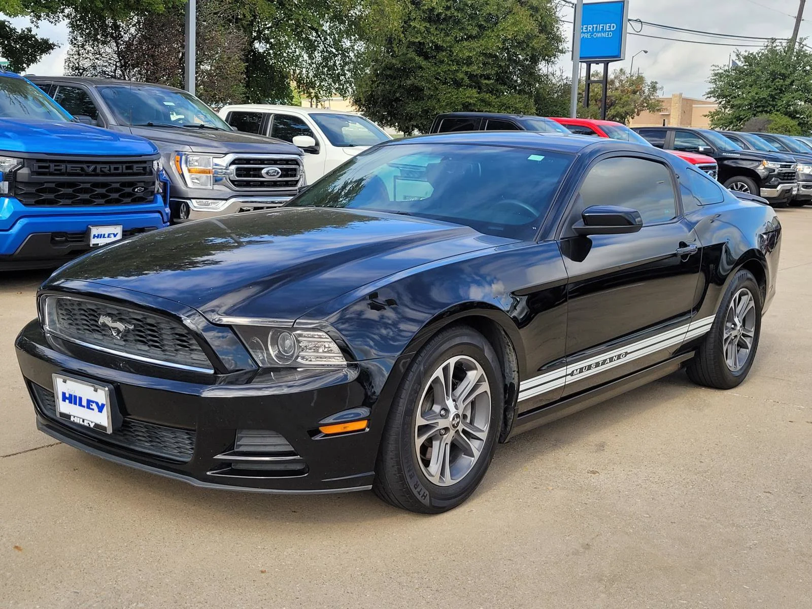 Used 2014 Ford Mustang V6 Premium with VIN 1ZVBP8AM0E5288257 for sale in Rockwall, TX