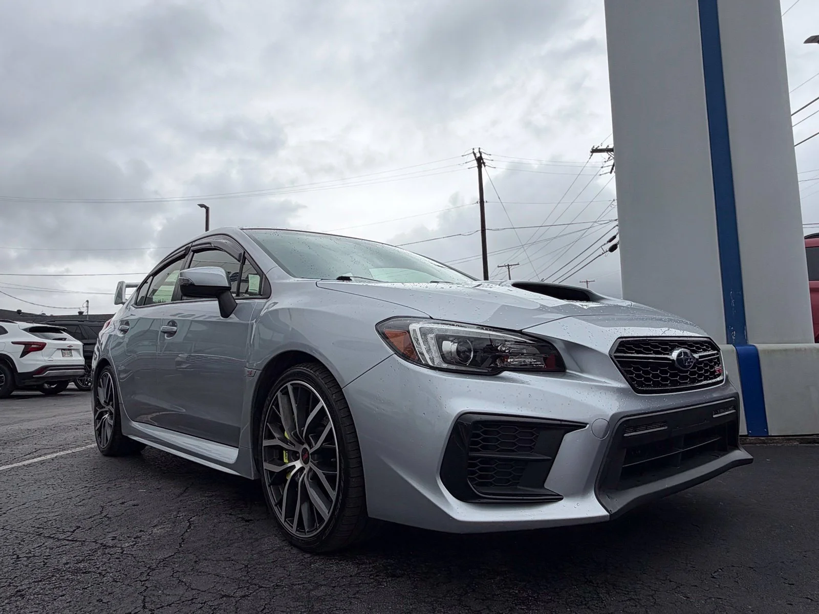 Used 2021 Ice Silver Metallic Subaru STi image 8