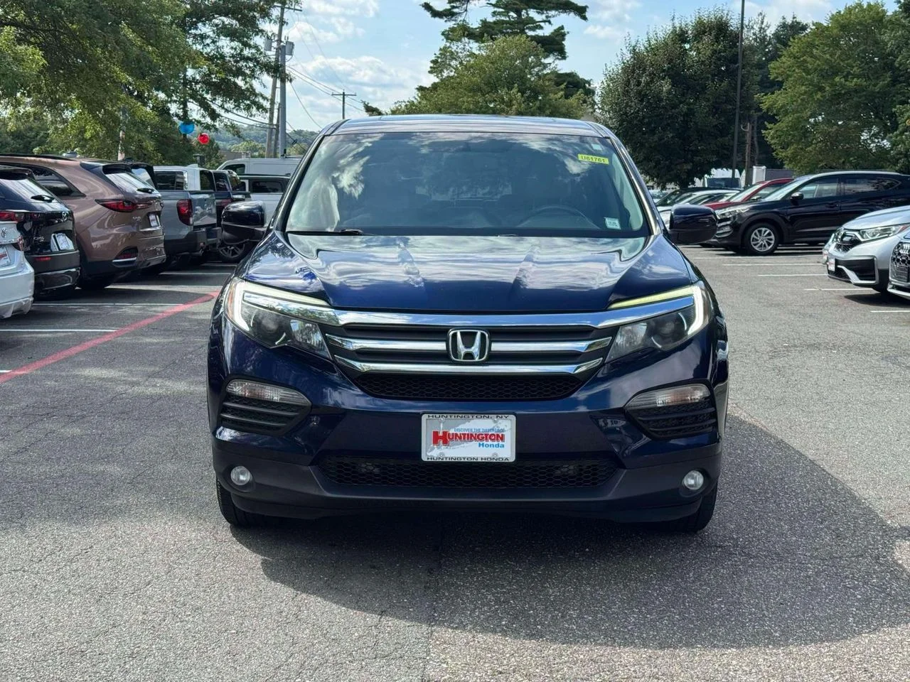 Used 2017 Blue Honda EX-L image 2