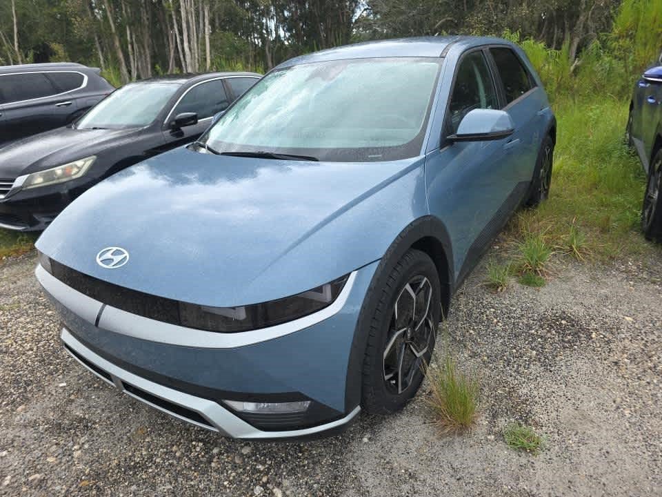 Certified Used 2024 Lucid Blue Hyundai SEL image 3