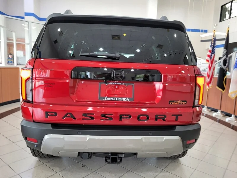 New 2026 Radiant Red Metallic Honda TRAILSPORT BLACKOUT AWD image 5