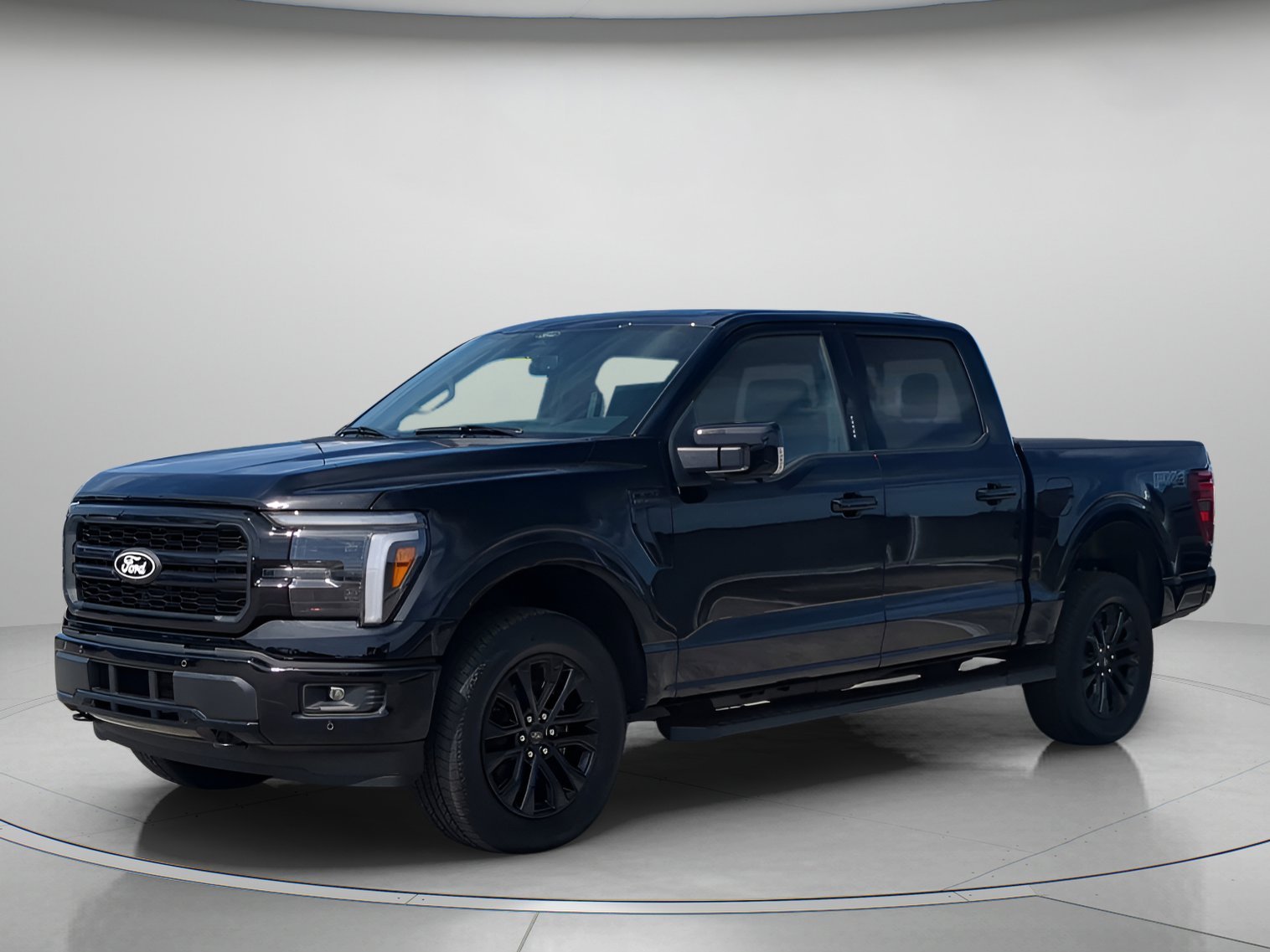 New 2026 Agate Black Metallic Ford Lariat® image 1