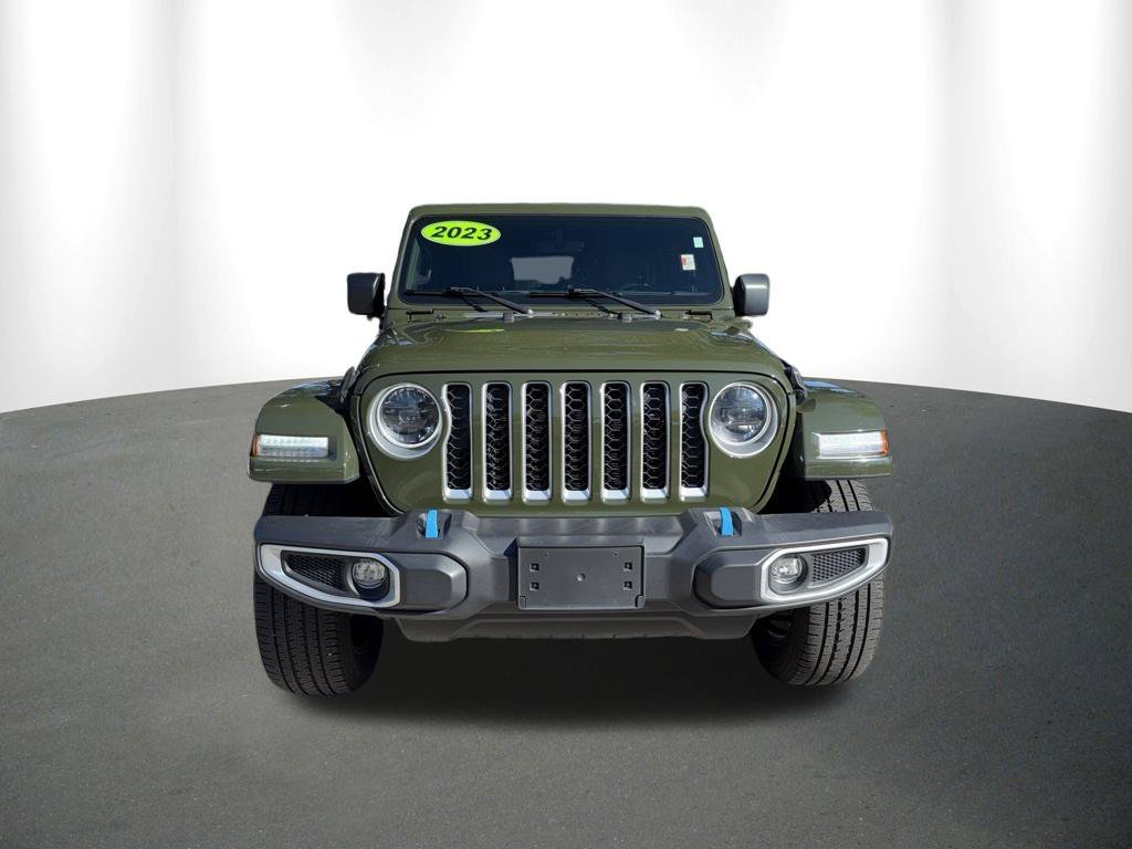Used 2023 Green Jeep Sahara 4xe image 17