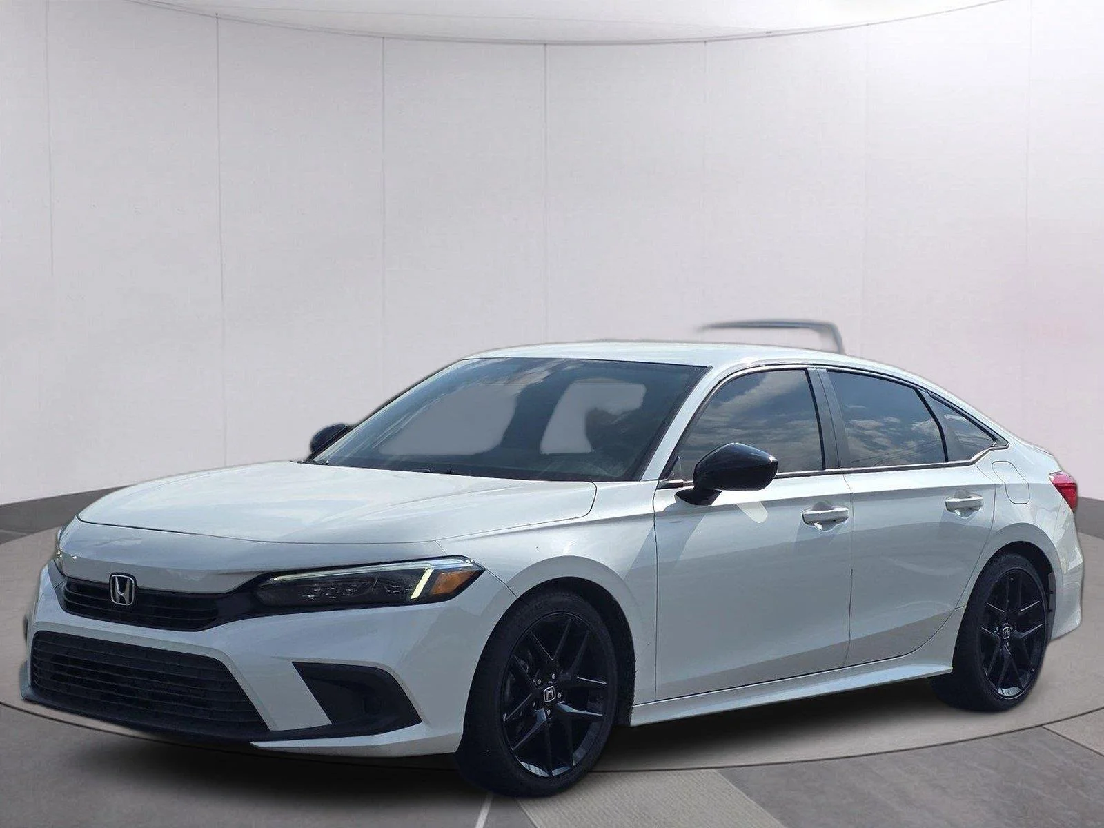 Used 2022 Platinum White Pearl Honda Sport image 1
