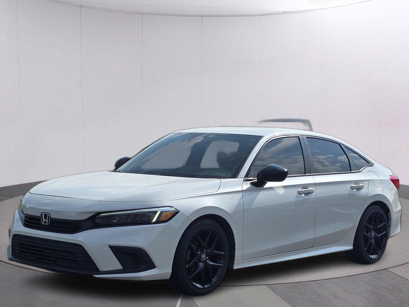 Used 2022 Platinum White Pearl Honda Sport image 1