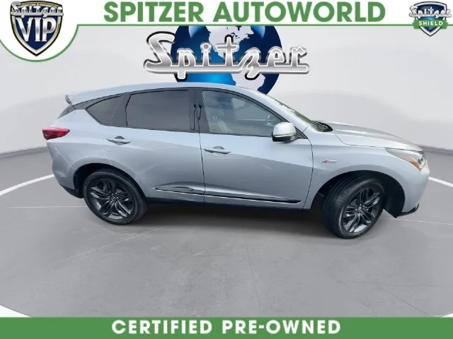 Certified Used 2023 Lunar Silver Metallic Acura SH-AWD A-SPEC image 17