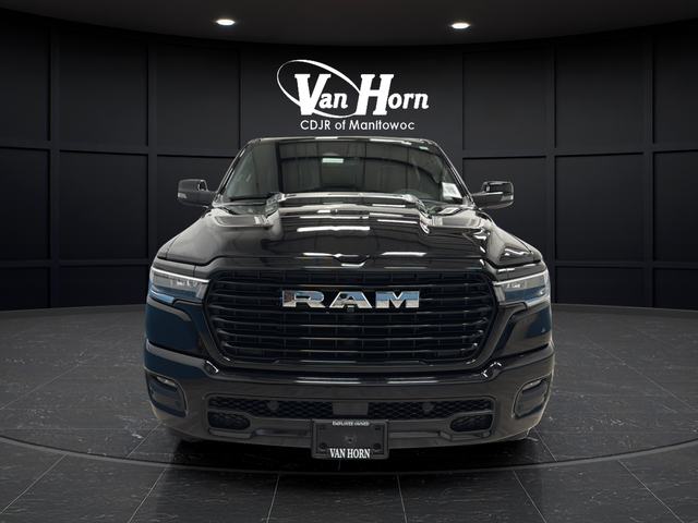 Used 2025 Diamond Black Crystal Pearlcoat Ram Laramie image 2