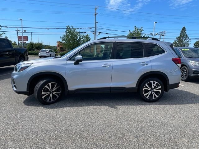 Used 2021 Ice Silver Metallic Subaru Limited image 4