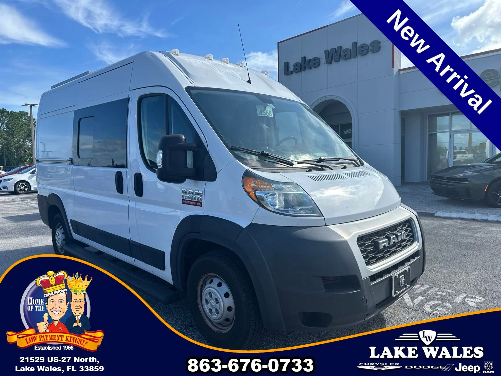 Used 2019 White Ram Base image 1