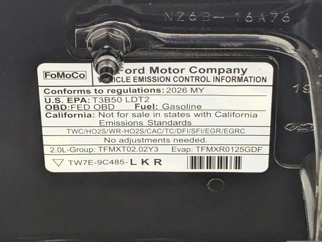New 2026 Shadow Black Ford XLT image 25