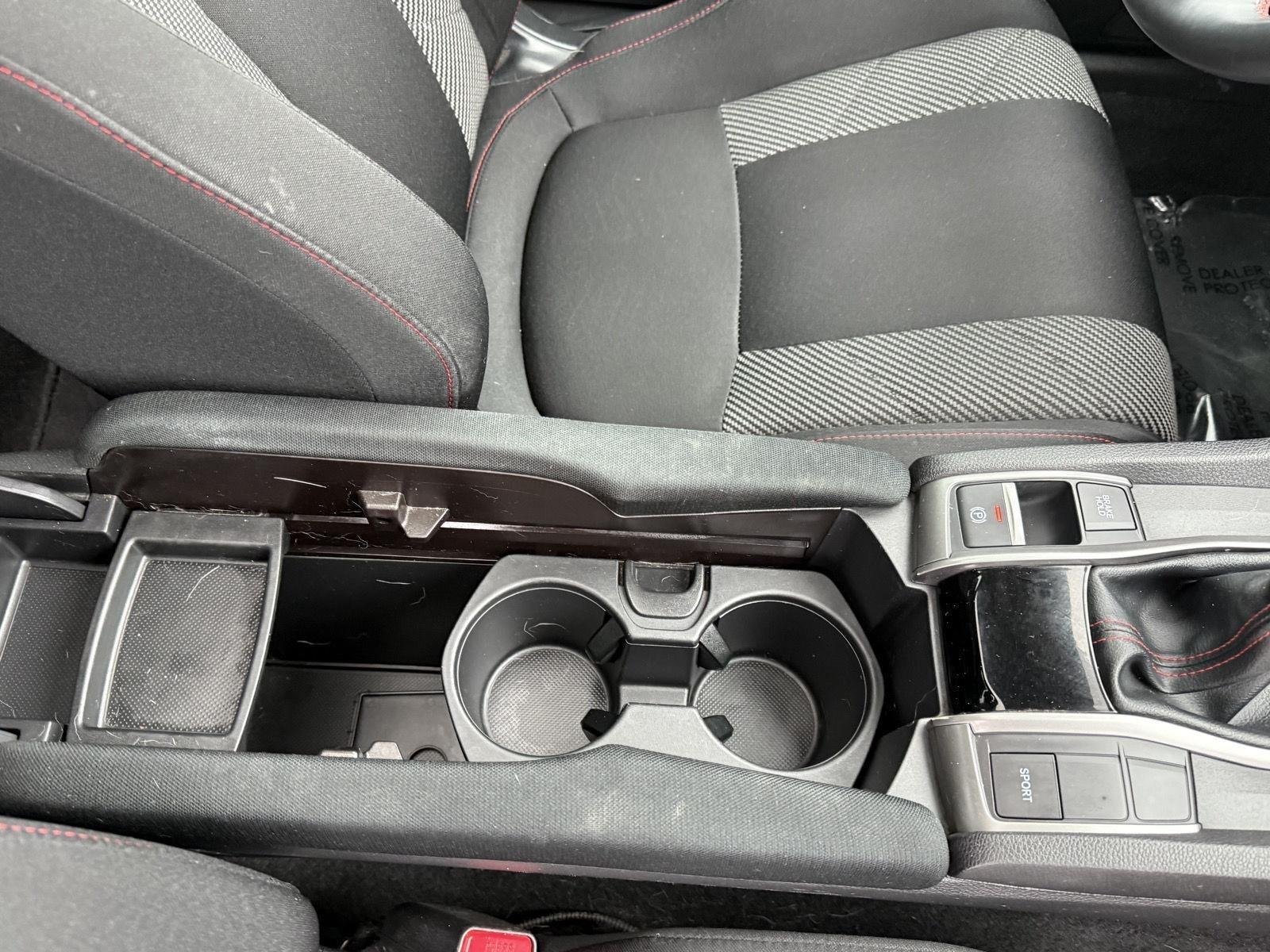 Used 2019 Platinum White Pearl Honda Si w/Summer Tires image 11