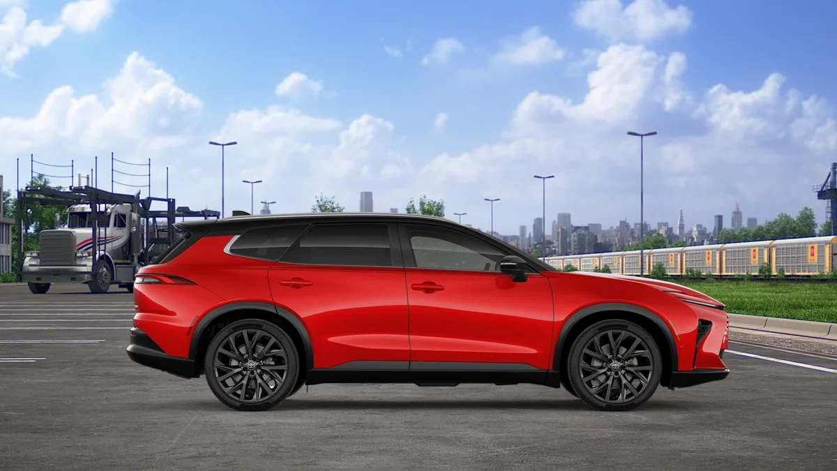 New 2026 Finish Line Red with Black roof Toyota Limited image 12