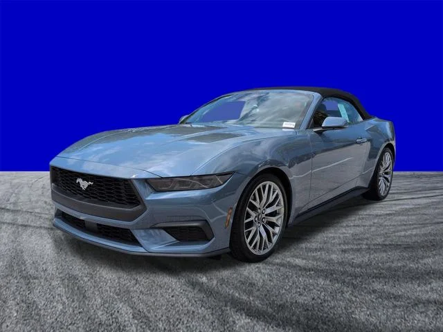 New 2026 Vapor Blue Metallic Ford EcoBoost® Premium Convertible image 8