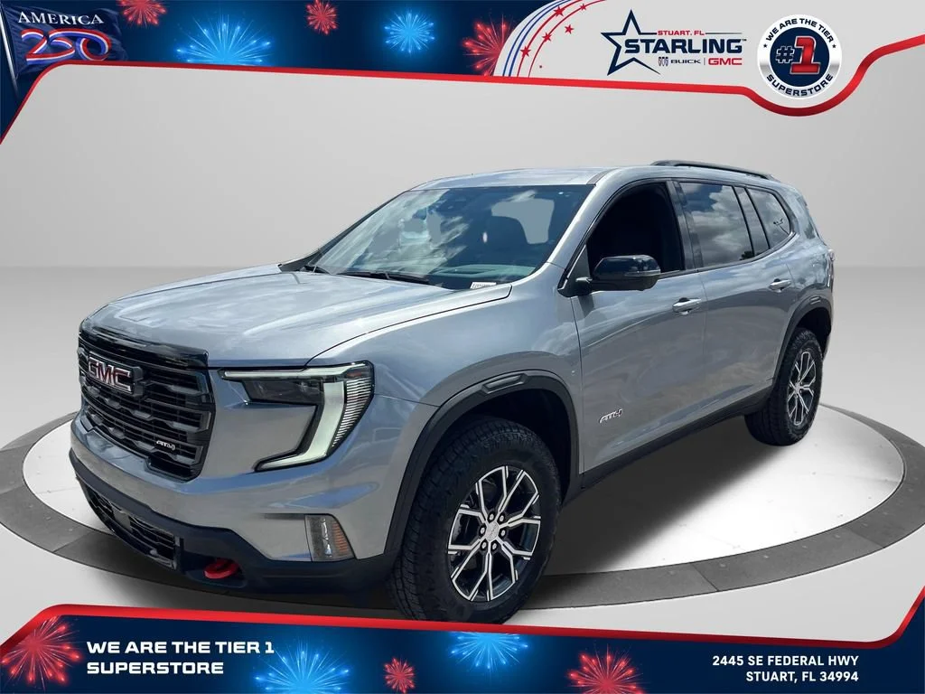 New 2026 Sterling Metallic GMC AT4 image 1