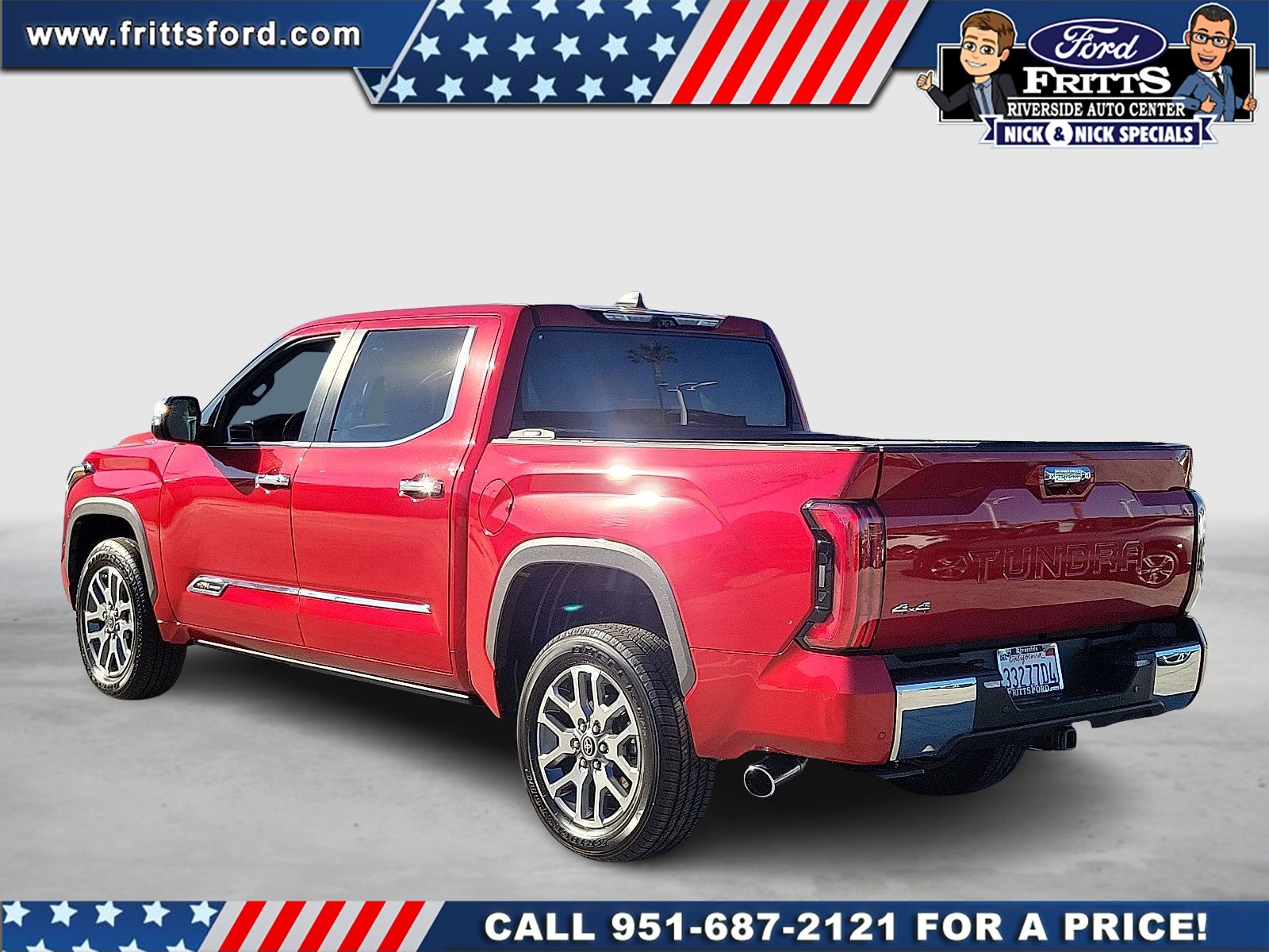 Certified Used 2024 Red Toyota 1794 Edition image 3