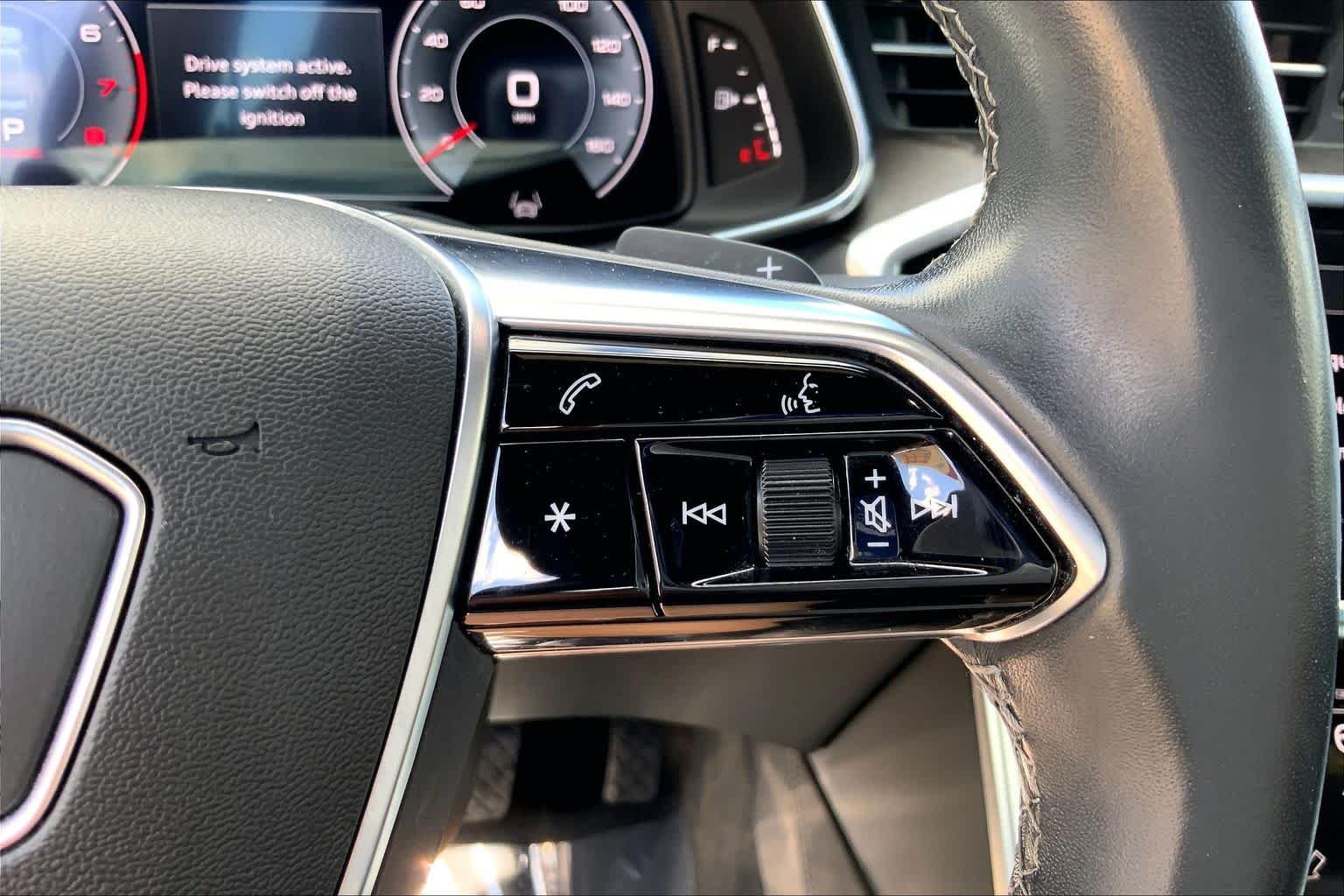 Used 2022 Daytona Gray Pearl Effect Audi Prestige image 49