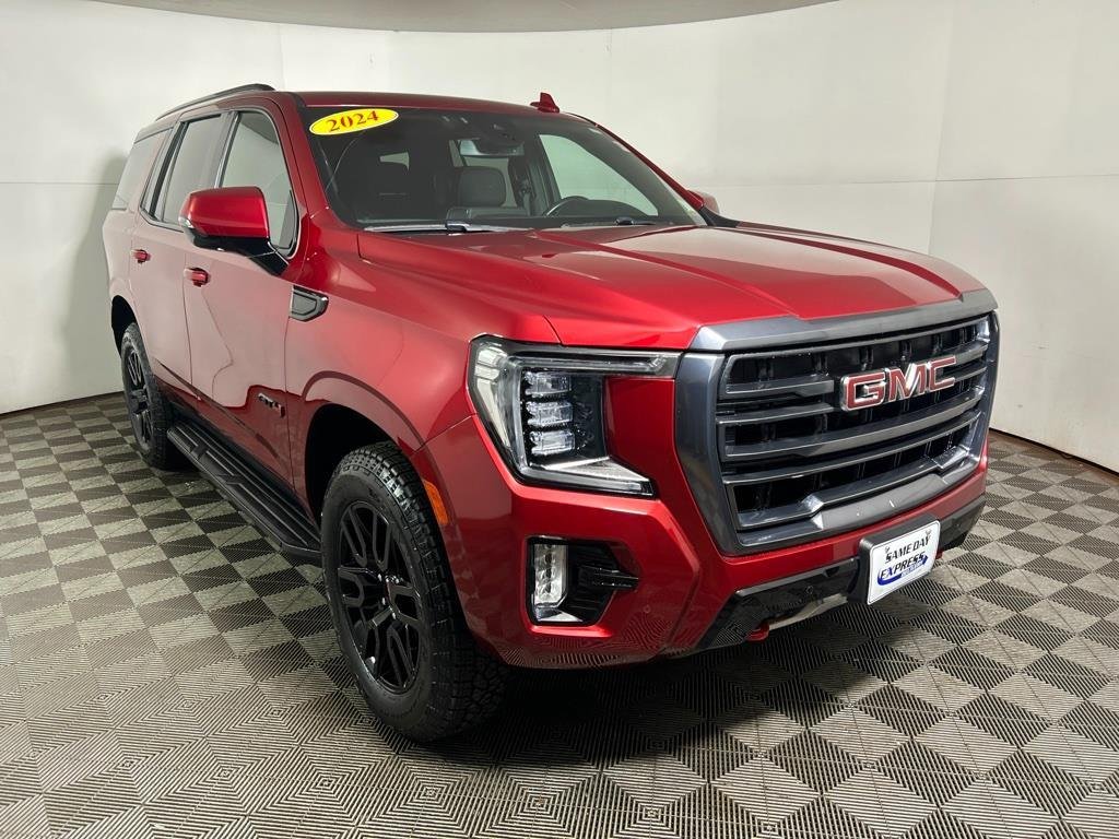 Used 2024 Volcanic Red Tintcoat GMC AT4 image 4