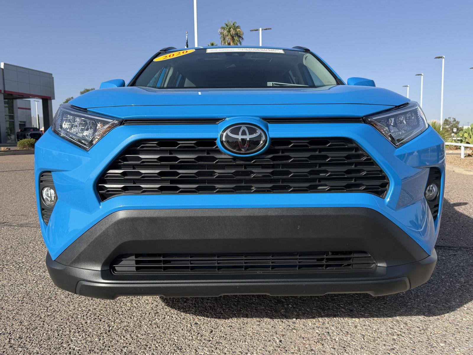 Certified Used 2020 Blue Flame Toyota XLE image 10