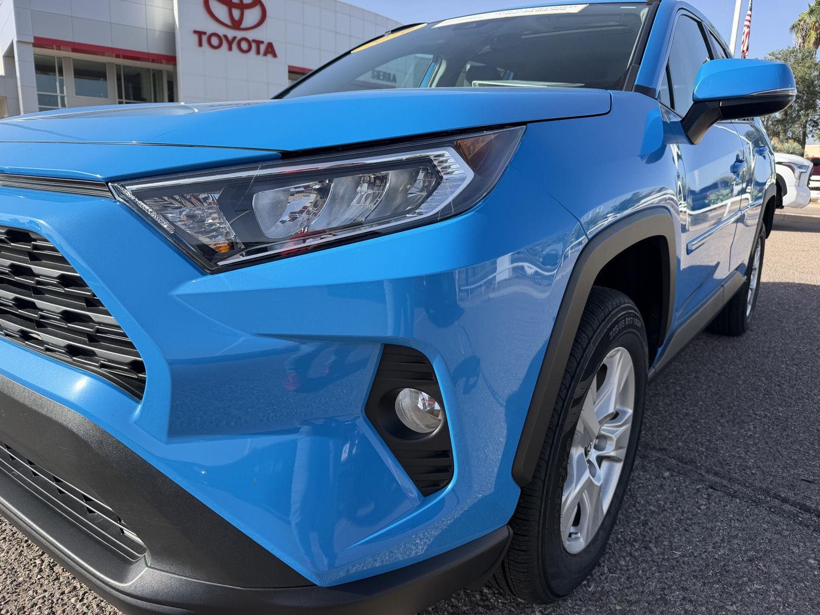 Certified Used 2020 Blue Flame Toyota XLE image 11
