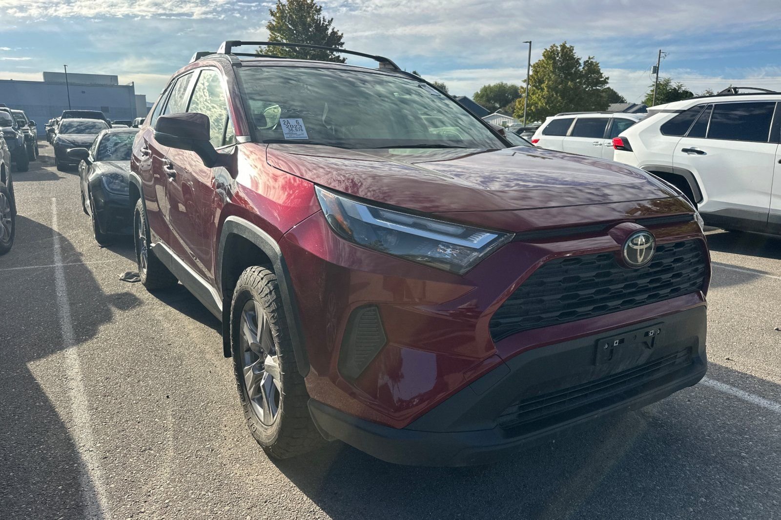 Used 2023 Red Toyota XLE image 2