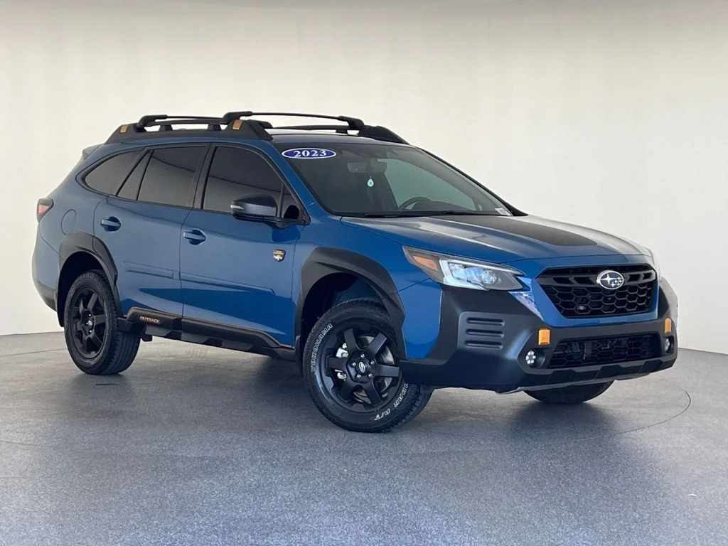 Certified Used 2023 Blue Subaru Wilderness image 42