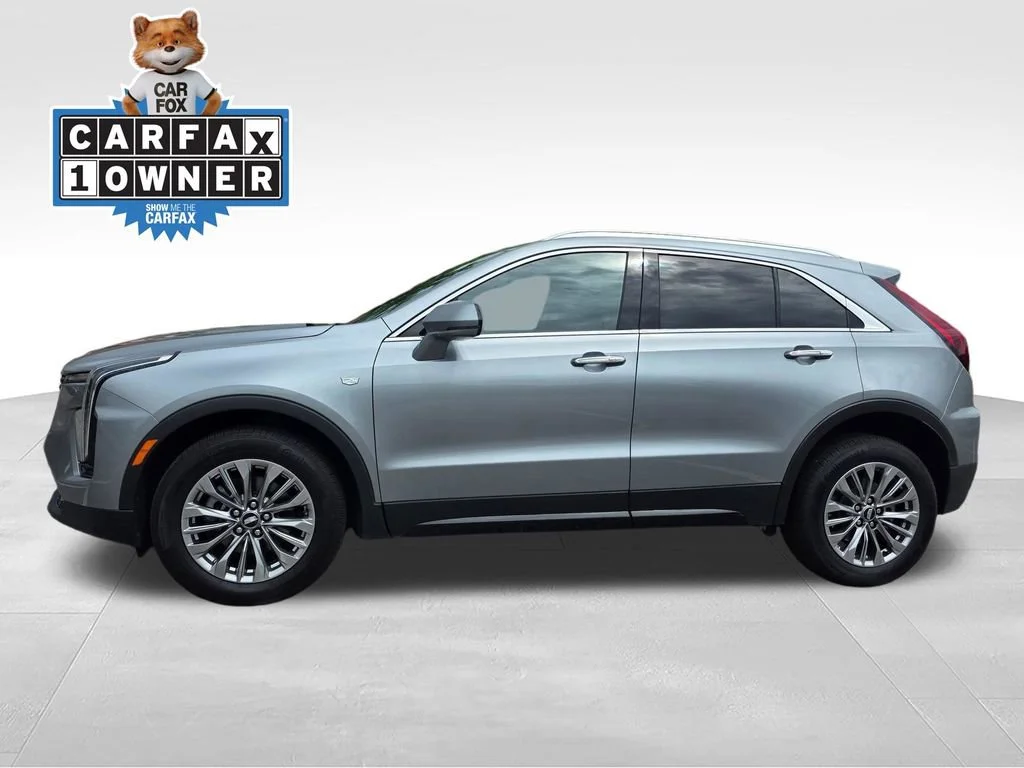 Used 2024 Argent Silver Metallic Cadillac Premium Luxury image 3