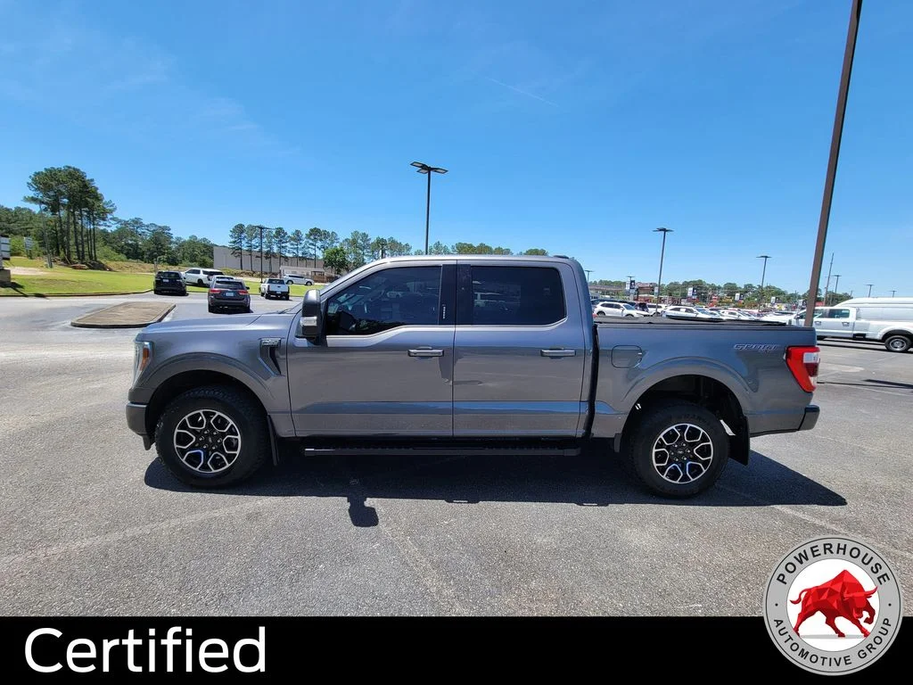 Used 2022 Gray Ford Lariat image 3