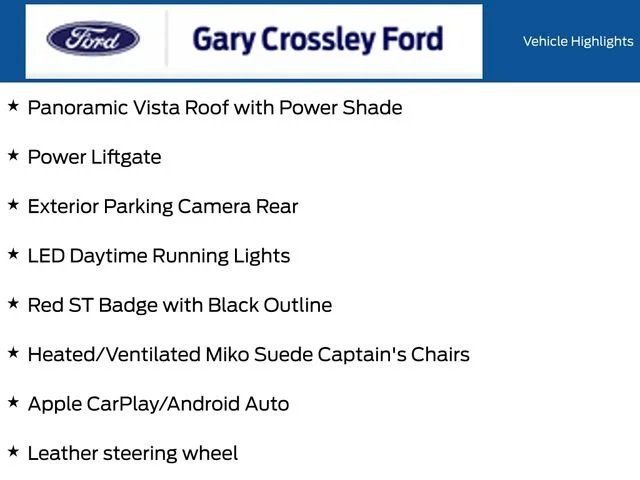 New 2027 Ruby Red Metallic Tinted Clearcoat Ford ST image 19