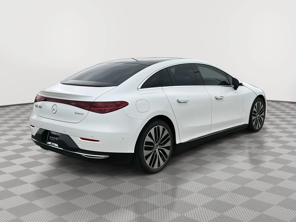 Certified Used 2024 Polar White Mercedes-Benz EQE 350 image 3