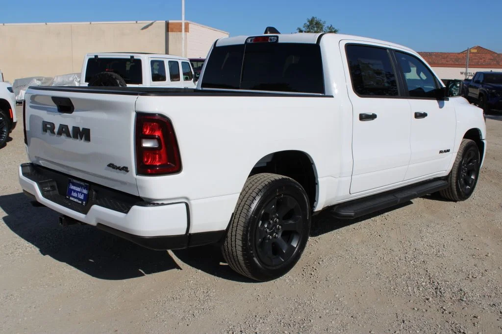 New 2026 Bright White Clear-Coat Exterior Paint Ram Tradesman image 4