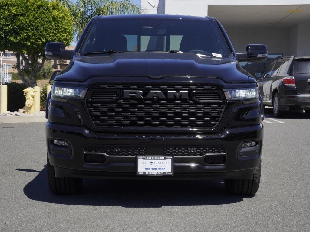 New 2026 Diamond Black Crystal Pearl-Coat Exterior Paint RAM Big Horn/Lone Star image 8
