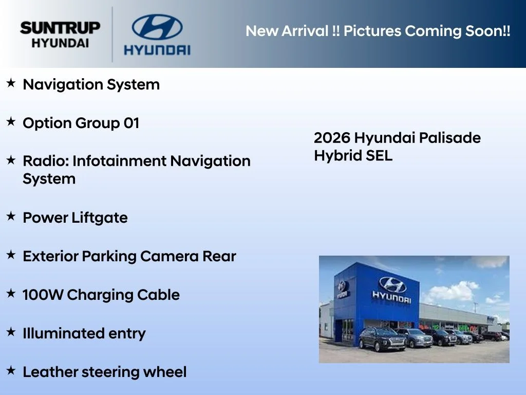 New 2026 Typhoon Silver Metallic Hyundai SEL image 2