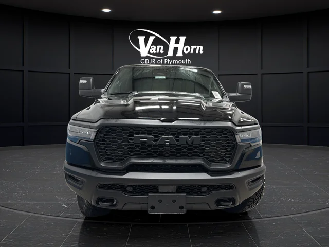 New 2026 Diamond Black Crystal Pearl-Coat Exterior Paint RAM Rebel image 8