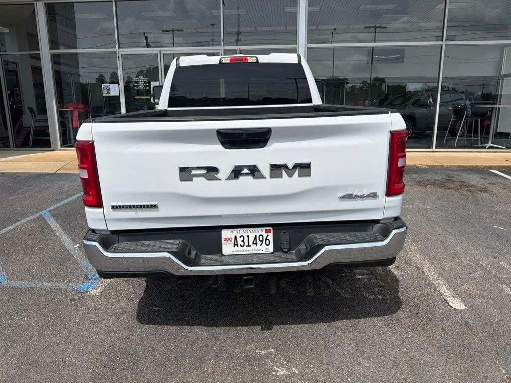 Used 2025 Bright White Clearcoat Ram Big Horn image 4