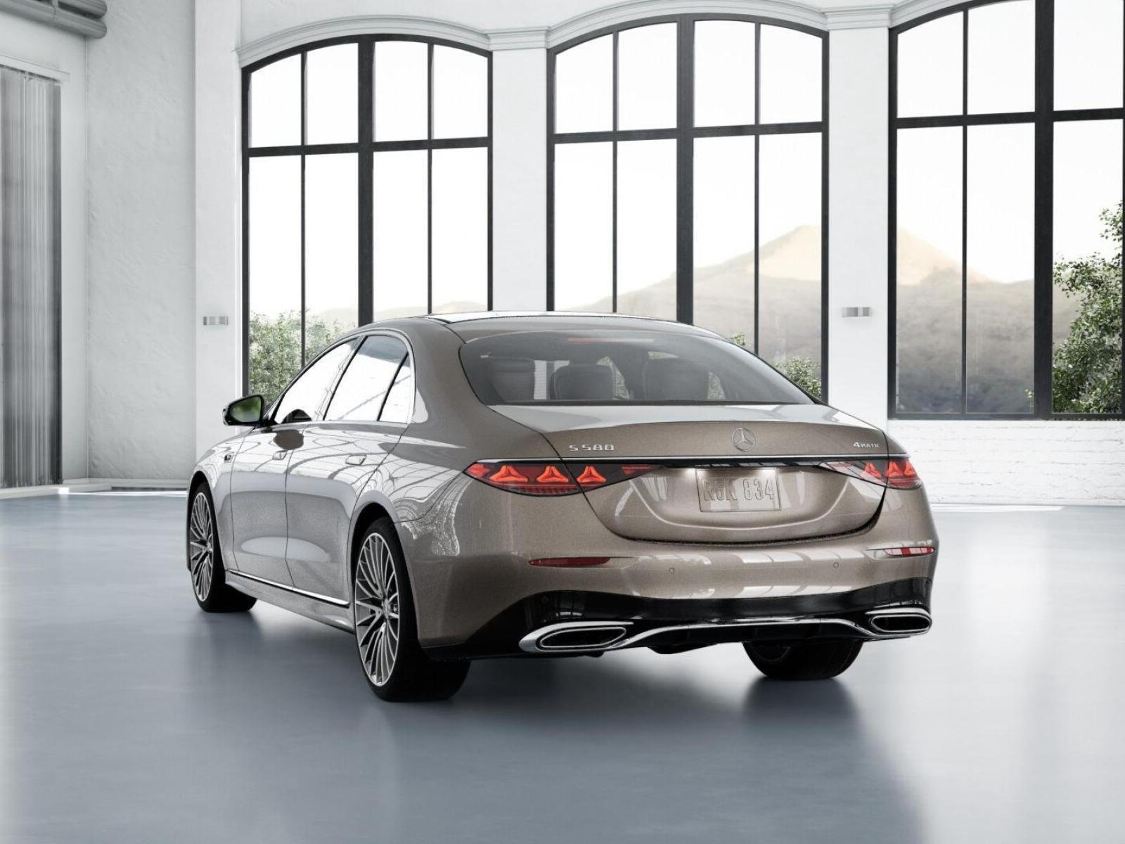 New 2027 Sonoran Brown Metallic MERCEDES-BENZ S 580 4MATIC® SEDAN image 27