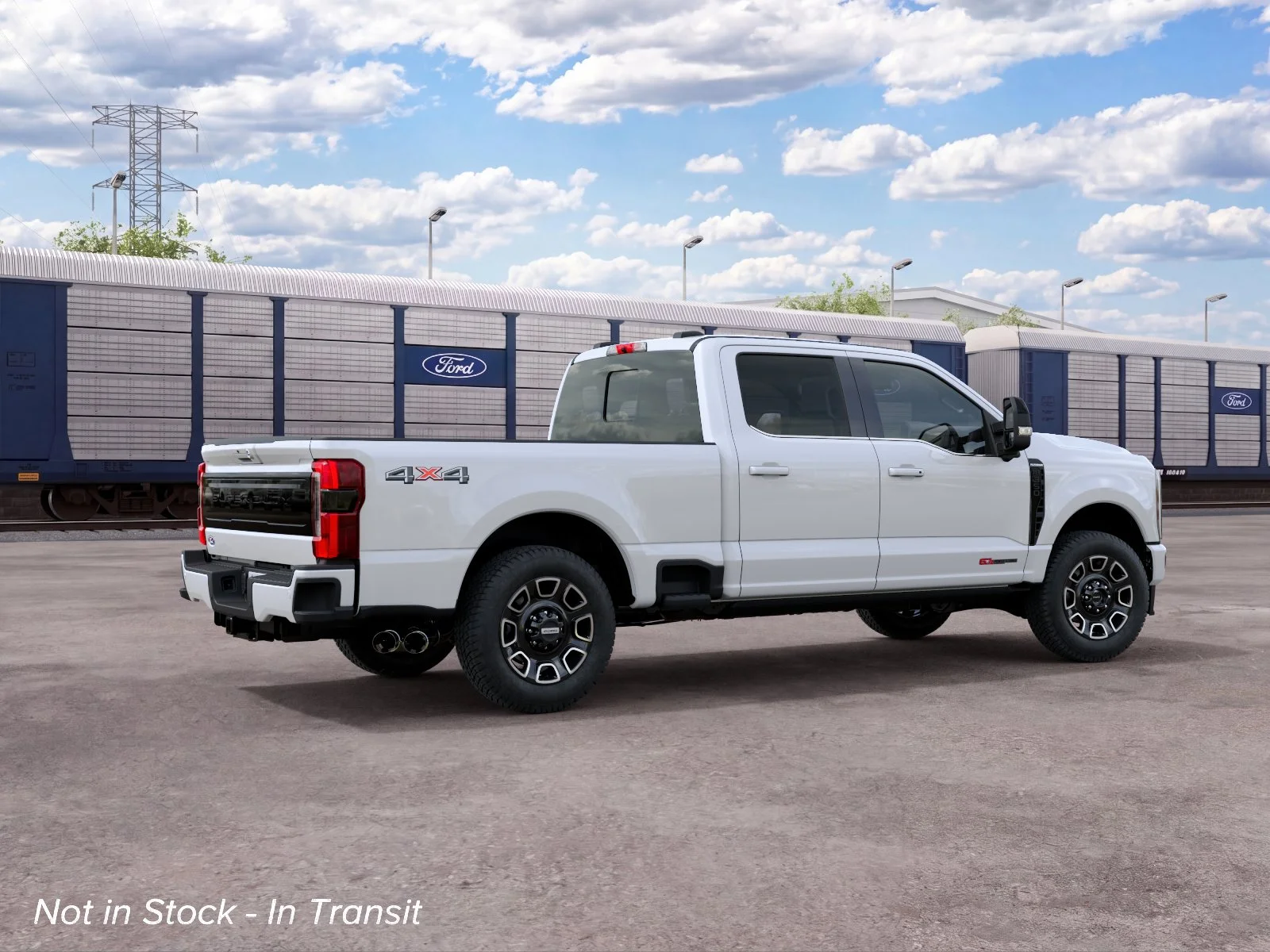 New 2027 Star White Metallic Tri-Coat Ford F-350® Platinum® image 6