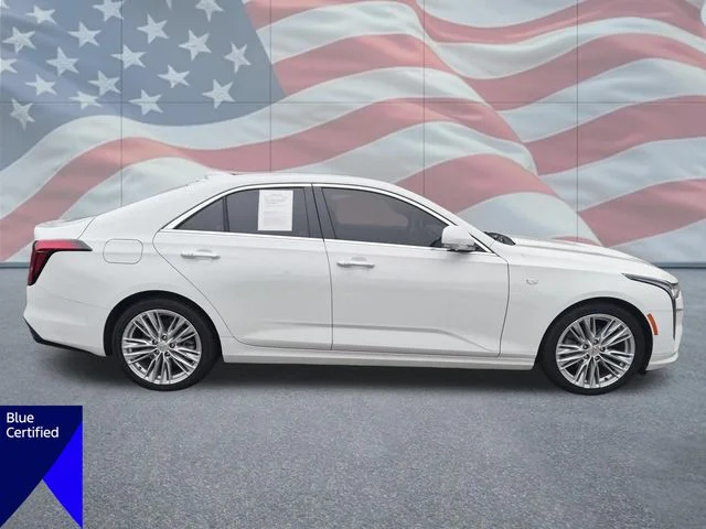 Used 2022 White Cadillac Premium Luxury image 2