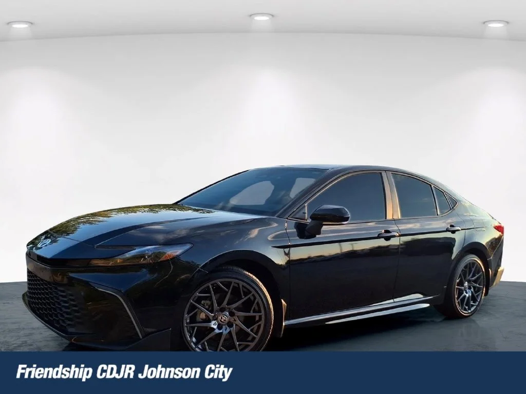 Used 2025 Black Toyota SE image 1