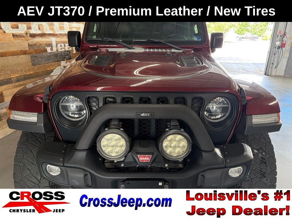 Used 2021 Snazzberry Pearlcoat Jeep Rubicon image 9
