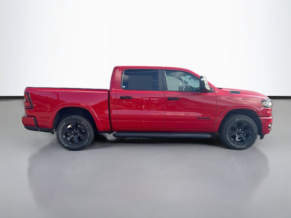 Used 2025 Flame Red Clearcoat Ram Big Horn/Lone Star image 2